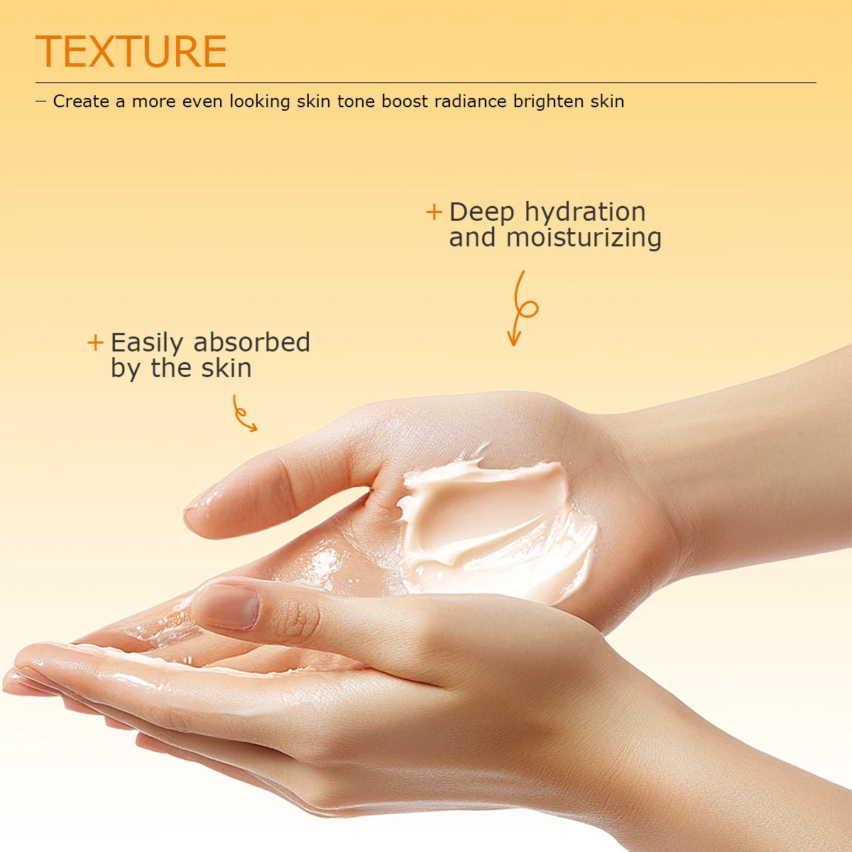 Turmeric&Vitamin C DayNight Moisturizer Cream Hydrating, Firming, Brightening, Smoothing, Repairing Hyaluronic Acid