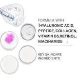 50g Collagen Retinol Stem Cell Day and Night Moisturizing Cream Retinol Niacinamide Hyaluronic Acid Improves Skin Elasticity Moisturizing and Nourishing