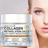 50g Collagen Retinol Stem Cell Day and Night Moisturizing Cream Retinol Niacinamide Hyaluronic Acid Improves Skin Elasticity Moisturizing and Nourishing