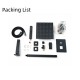 10" Rain Shower System with Tub Spout & Handheld, Matte Black Bathroom Faucet Set with Brass Valve