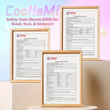 320PCS DIY Lash Kit Fierce 40D | D Curl Dense Manga Clusters 10-18mm | Ultra-Thin Band Individual Cluster Lashes with Bond Seal | Comfortable Home Self-Application Set