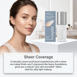 Zephoco Color Changing Foundation Waterproof Sweating Natural Lightweight Hydrating Matches Fair Medium Skin Tones Longwearing Matte High Coverage Makeup Liquid Face Base Makeup