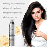 Hoegoa Hair Dry Spray Volumizing Refreshing Oil Control Non-irritating Scalp Care Smoothing Fresh Fragrance Dry Hair Spray