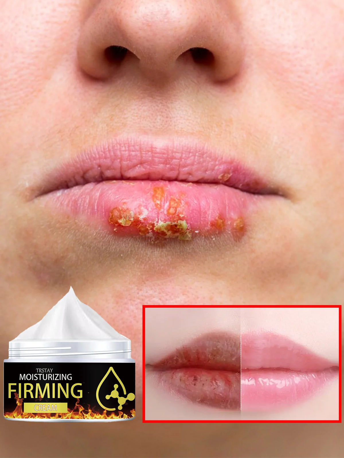 Long Lasting Hydration Lip Balm Deep Moisture Lip Care Cream for Soft Smooth Lips with Natural Ingredients and Nourishing Formul