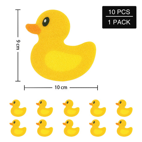 10pcs Cartoon Pattern Bathroom Bathtub None Slip Stickers Staircase Floor EPDM Mat Kids Room Self-adhesive Anti-skid Sticker
