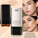 2-in-1 Concealer and Foundation Stick Covers Dark Circles for a Flawless Look