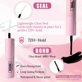 320PCS DIY Lash Kit Fierce 40D | D Curl Dense Manga Clusters 10-18mm | Ultra-Thin Band Individual Cluster Lashes with Bond Seal | Comfortable Home Self-Application Set