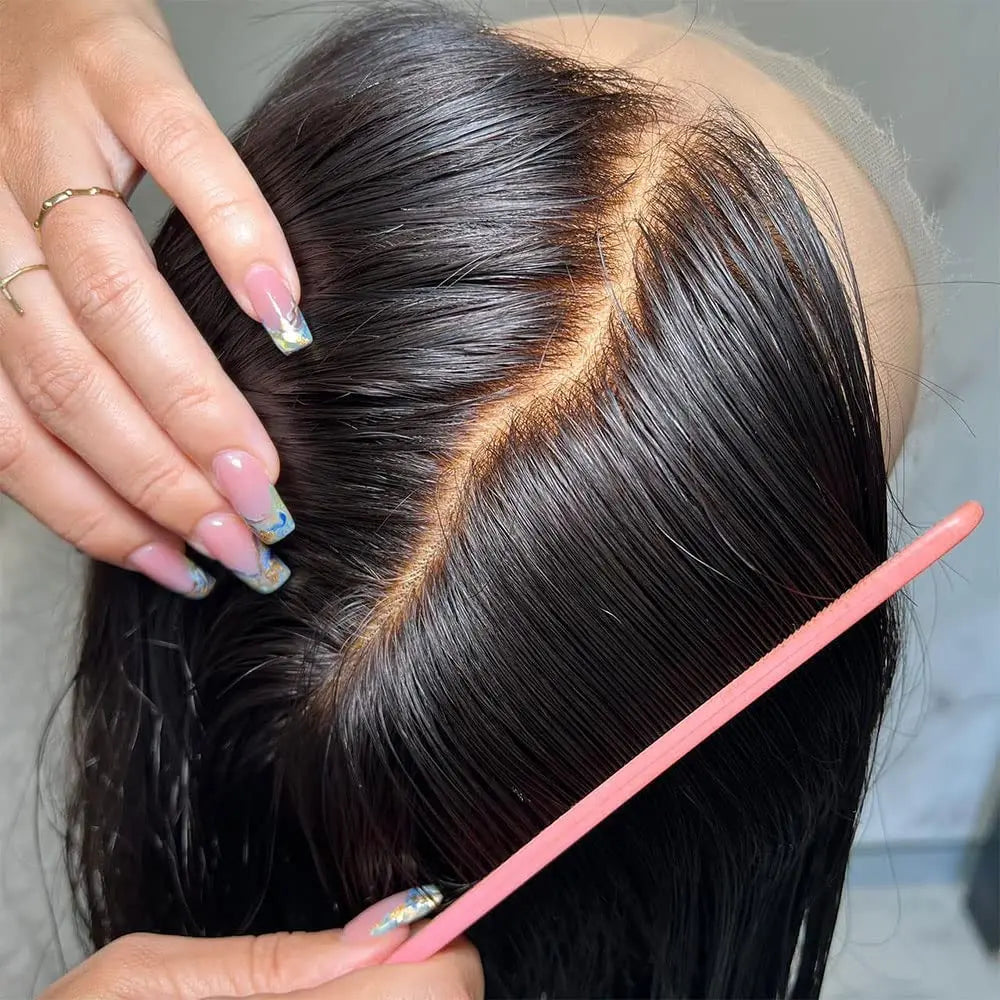 Bone Straight Glueless Wigs Human Hair Ready To Wear Brazilian Lace Front Human Hair Wigs 13x4 13x6 HD Lace Frontal Wig 5x5 Wig