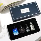 4 Pcs Luxury Men Cologne Gift Set - 4 x 30ml Bottles of Premium Vanilla & Cologne Scented Pheromone Perfume for Men - Long Lasti