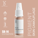 YD Professional 10ML Camouflage Pigment Semi Permanent Makeup Tattoo Ink for Scar Cover Stretch Marks Vitiligo Restore Skin Tone