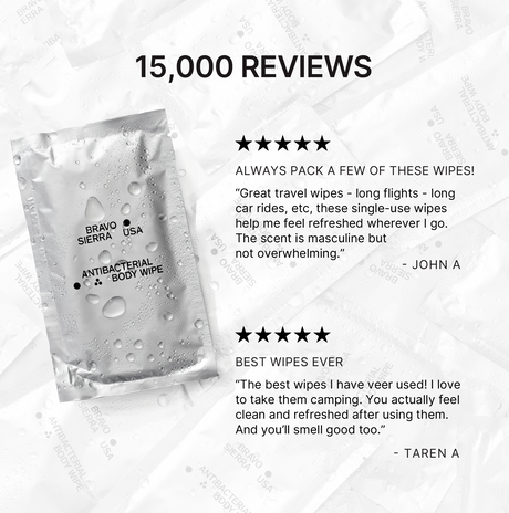 ANTIBACTERIAL BODY WIPES