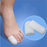 2Pcs Silicone Gel Tube Bandage Finger & Toe Protectors Foot Feet Pain Relief Guard for Feet Care insoles Feet Care Tool