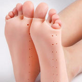2pcs Soft Silicone Moisturizing Gel Socks For Foot Care Protector Relieve Dry Cracked Peeling Heels Shoes Skin Care Insole