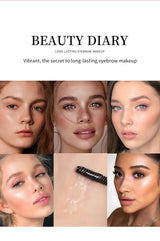 NICEFACE Eyebrow Styling Gel Waterproof Transparent Eyebrow Wax Set Brow Gel For Eyebrow Long-lasting Makeup Eyebrow Sculpt Soap