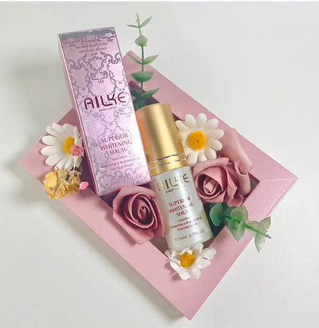 AILKE Glutathione & Vitamin C Kit, With Whitening Lotion, Moisturizing Cream, Lightening Soap, Spa Oil, Glowing Body Cream