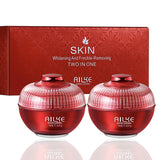 AILKE Brightening Day & Night Face Cream, Anti-Wrinkles, Moisturizing, Lightening, Stains Remove Facial Skin Care Cosmetics