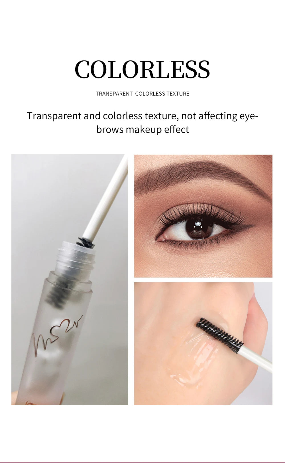 NICEFACE Eyebrow Styling Gel Waterproof Transparent Eyebrow Wax Set Brow Gel For Eyebrow Long-lasting Makeup Eyebrow Sculpt Soap