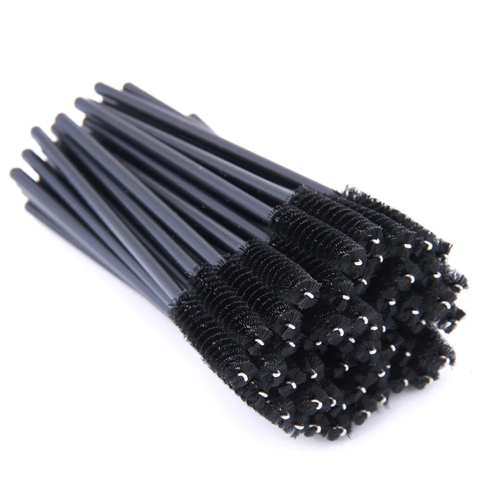 5/50Pcs Eyelashes Makeup Brushes Professional Mascara Wands Applicator Spoolers Eye Lashes Cosmetic Brush Makeup Tool