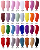 Clou Beaute Gel Nail Polish Neon Brown Royal Blue Red Green Pastal Nude Nail Art Varnishes Gel Lacquer HEMA/TPO FREE UV Gel Nail