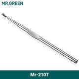MR.GREEN Cuticle Remover Dead Skin Pusher Surgical Grade Stainless Steel Nail Art Manicure Tools Scraper Nail Cleaner Trimmer