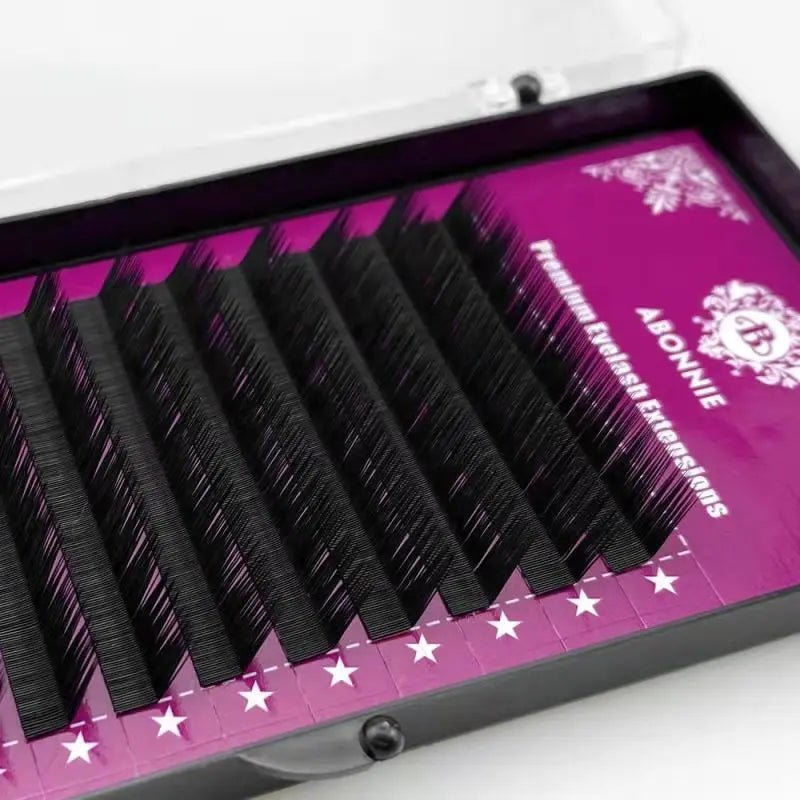 Abonnie B/C/CC/D Classic Individual Eyelashes Extensions Fluffy Volume Lashes Supply All Size Cilios L