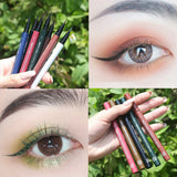 Professional Fast Dry Smooth Waterproof Eyeliner Pencils Eyes Brown Black Color Pigments Liquid Eye Liner Pen Make Up Tools