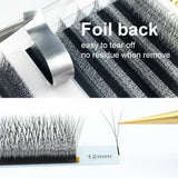 NAGARAKU Ship from USA 10 Cases W Shape 3D 4D 5D Eyelashes Free Tax Fast Shipping Delivery in 2-5 days Mix8-15mm Size