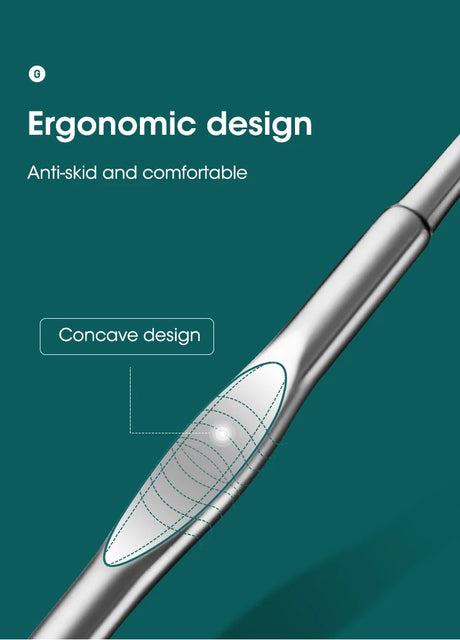 MR.GREEN Cuticle Remover Dead Skin Pusher Surgical Grade Stainless Steel Nail Art Manicure Tools Scraper Nail Cleaner Trimmer