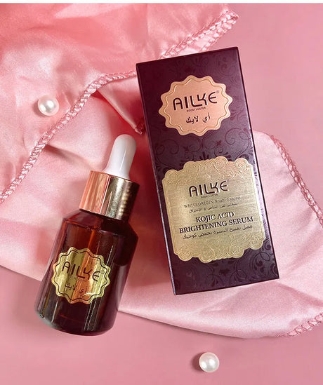 AILKE Whitening Face Cream, Day and Night Facial Cream, Lightening with Kojic Acid, Reduce Wrinkles, Freckles, Black Spots