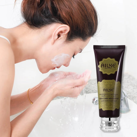 AILKE Whitening Face Cream, Day and Night Facial Cream, Lightening with Kojic Acid, Reduce Wrinkles, Freckles, Black Spots