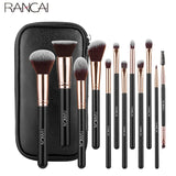 12pcs Makeup Brushes Set Professional High Quality Synthetic Hair Foundation Powder Contour Eyeshadow Make Up Brush