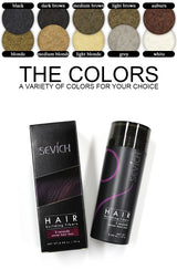 Sevich Hair Fiber Building Thin Loss Concealer Spray Refill Keratin Fibers Hair Powder Styling 25g 10 Colors Anti Hair Loss