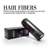 Sevich Hair Fiber Building Thin Loss Concealer Spray Refill Keratin Fibers Hair Powder Styling 25g 10 Colors Anti Hair Loss