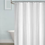 White Shower Curtains Waterproof Thick Solid Bath Curtains For Bathroom Bathtub Large Wide Bathing Cover 12 Hooks rideau de bain