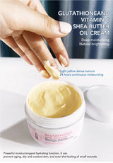 AILKE Whitening And Lightening Cream, Suitable For Face And Body , Shea Butter Oil Natural Intense Hydrating Repair Cracked Skin