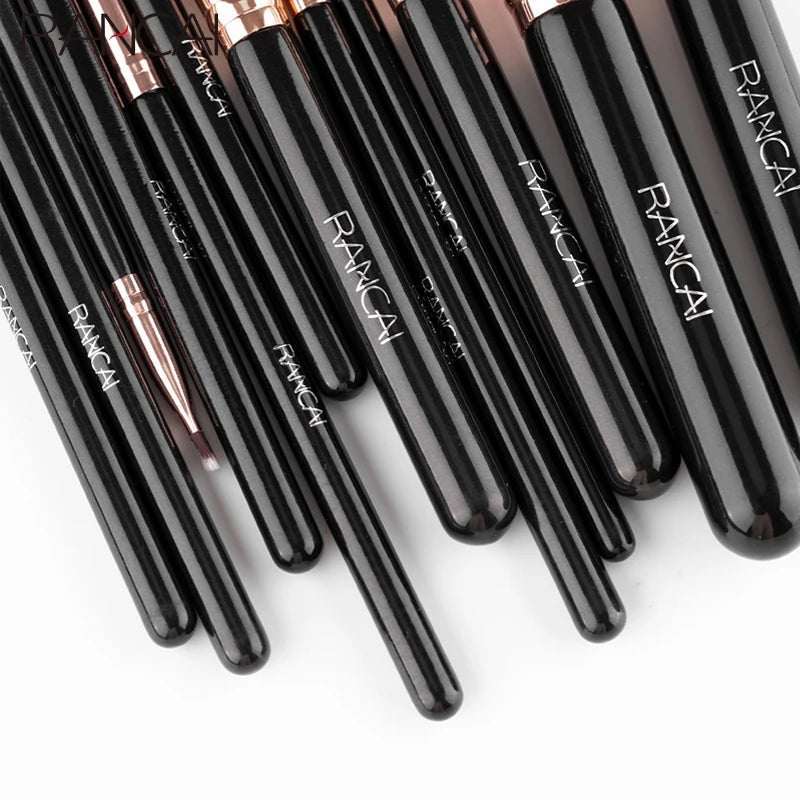12pcs Makeup Brushes Set Professional High Quality Synthetic Hair Foundation Powder Contour Eyeshadow Make Up Brush