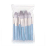 13pcs Makeup Brushes Set with Leather Bag Foundation Powder Blush Eyeshadow Eyebrow Brush Soft Hair Cosmetic Makeup Tool