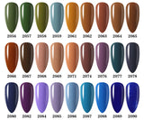 Clou Beaute Gel Nail Polish Neon Brown Royal Blue Red Green Pastal Nude Nail Art Varnishes Gel Lacquer HEMA/TPO FREE UV Gel Nail