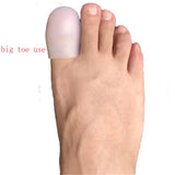 2Pcs Silicone Gel Tube Bandage Finger & Toe Protectors Foot Feet Pain Relief Guard for Feet Care insoles Feet Care Tool