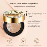 3 Colors Zero Flaw Air Cushion BB Cream Moisturizing Concealer Liquid Foundation Upgrade Strong Isolation Bare Makeup CC Cream