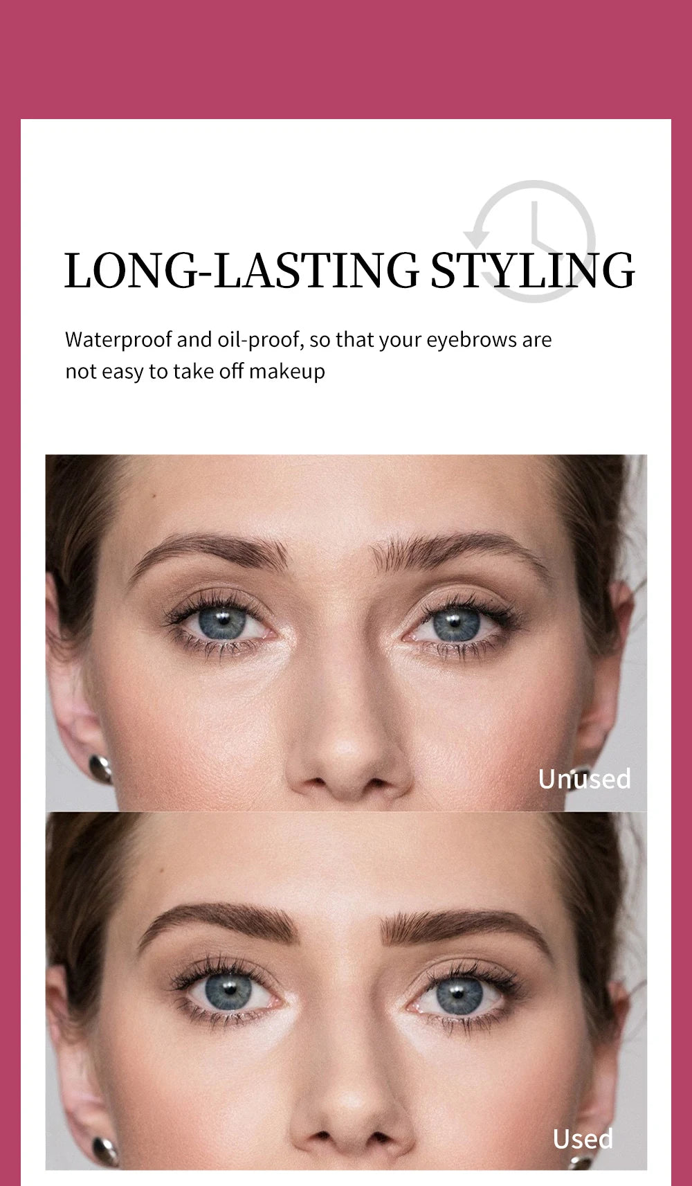 NICEFACE Eyebrow Styling Gel Waterproof Transparent Eyebrow Wax Set Brow Gel For Eyebrow Long-lasting Makeup Eyebrow Sculpt Soap