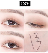 Professional Fast Dry Smooth Waterproof Eyeliner Pencils Eyes Brown Black Color Pigments Liquid Eye Liner Pen Make Up Tools