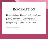 NICEFACE Eyebrow Styling Gel Waterproof Transparent Eyebrow Wax Set Brow Gel For Eyebrow Long-lasting Makeup Eyebrow Sculpt Soap