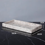 Bathroom Accessories Sets Elegant Natural Marble Liquid Soap Dispenser Toothbrush Holder Cup Soap Dish Cotton Swab Can