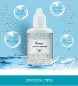 Blueyes Eyelash Glue Remover Gel 15ml Mild Clear Non-irritant Professional Lash Grafting Adhesive Cleaning Makeup Remover Gel