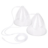 2pcs180/150ml Breast Enlargement Cupping Hip Lifting Buttock Vacuum Pump Suction Replacement Enhancer Massage Cup with Hose Set