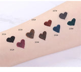 Professional Fast Dry Smooth Waterproof Eyeliner Pencils Eyes Brown Black Color Pigments Liquid Eye Liner Pen Make Up Tools