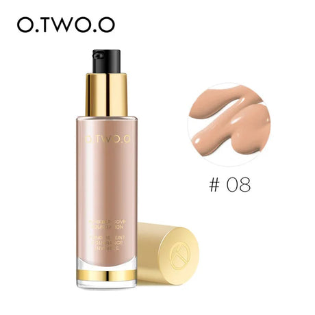 O.TWO.O Wholesale Liquid Foundation for Face Base Makeup Waterproof Face Corrector Moisturizer Face Concealer Cosmetics 8 Colors