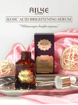 AILKE Whitening Face Cream, Day and Night Facial Cream, Lightening with Kojic Acid, Reduce Wrinkles, Freckles, Black Spots