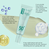 Anti Sun Cream SPF50 UV Defense Broad Spectrum Sunlight Protection Reduce Redness Hydrating Waterproof Prevent Sunburn Sunscreen